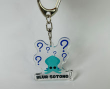 Load image into Gallery viewer, Blur Sotong Keychain
